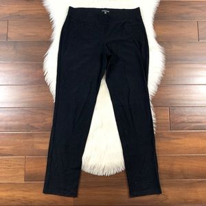 Eileen Fisher Black Washable Stretch Crepe Pants